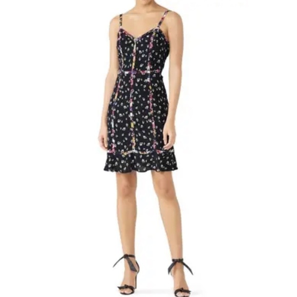 Nicole Miller Ditzy Stems Cami Dress - Picture 1 of 16